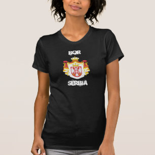 Camiseta Bor, Serbia con escudo de armas