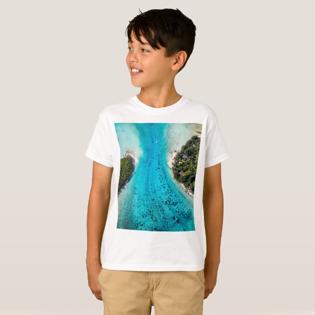 Camiseta Bora Bora - Camino Al Océano (Anverso completo)