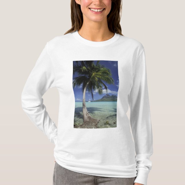 Camiseta Bora Bora, Monte Otemanu, Polinesia Francesa (Anverso)