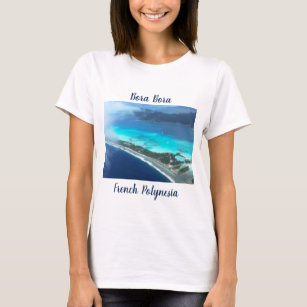 Camiseta Bora Bora, Polinesia Francesa Desde El Aire