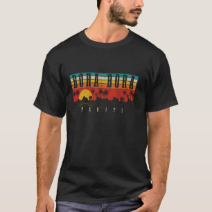 Camiseta Bora Bora Tahiti Beach Vacation Vintage Souvenir