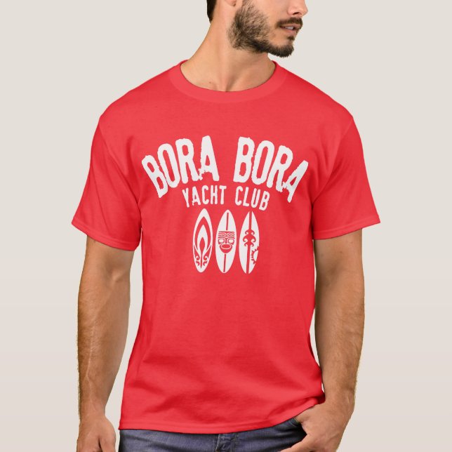 Camiseta Bora Bora yacht club (Anverso)