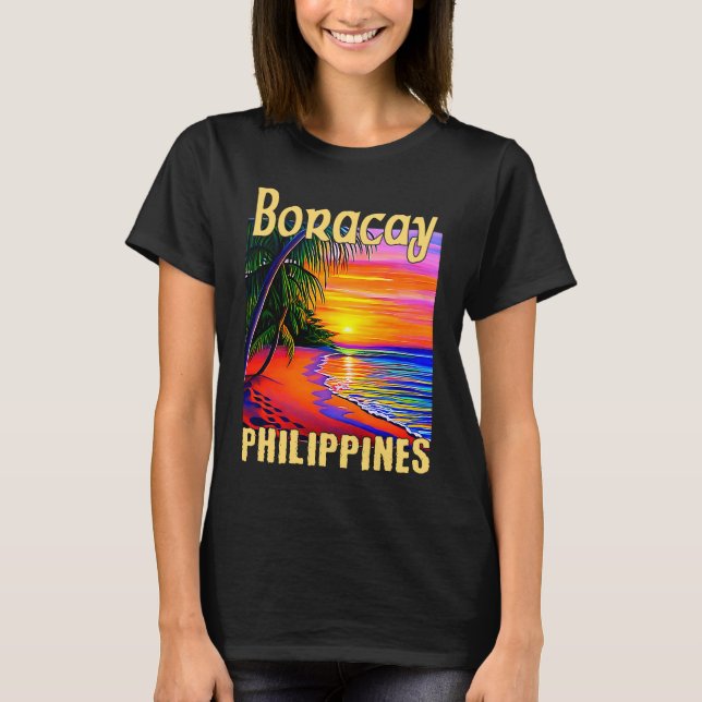Camiseta Boracay de Filipinas (Anverso)