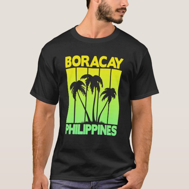 Camiseta Boracay de Filipinas 1 (Anverso)