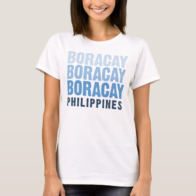 Camiseta Boracay - Filipinas (Anverso)