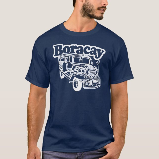 Camiseta Boracay Jeepney (Anverso)