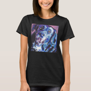 Camiseta Borador Border Collie Lab Pop brillante de color