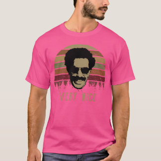Camiseta Borat Muy Nice Vintage