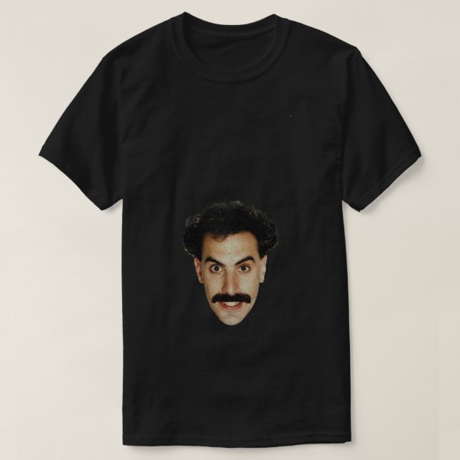 Camiseta Borat - Pegatina principal (Diseño del anverso)
