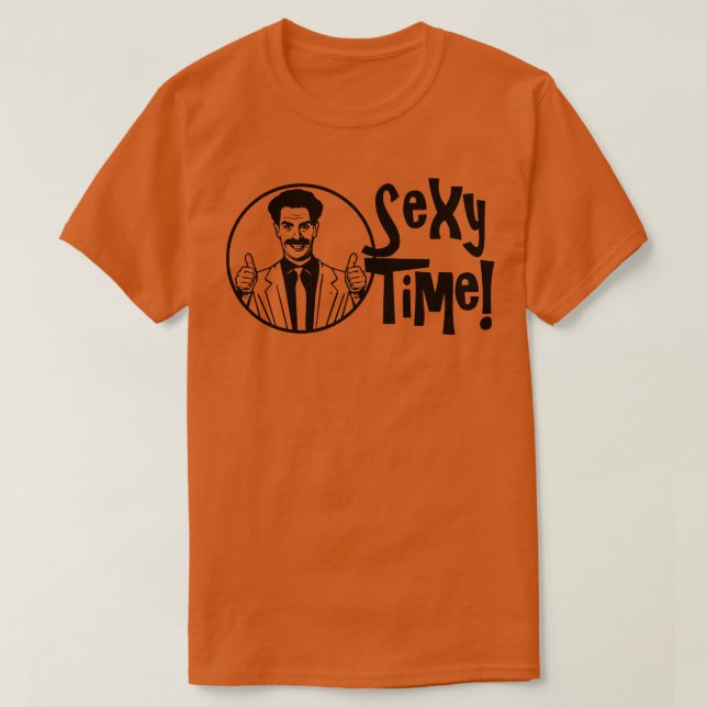 Camiseta Borat Sexy Time (Diseño del anverso)