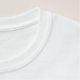 Camiseta Bordada Carretilla elevadora (Detalle del cuello (en blanco))