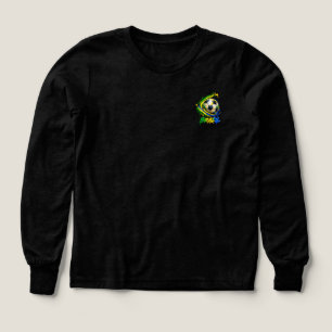 Camiseta Bordada de Fútbol de Brasil – Fútbol Bras