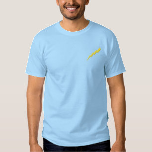 Camiseta Bordada Relámpago