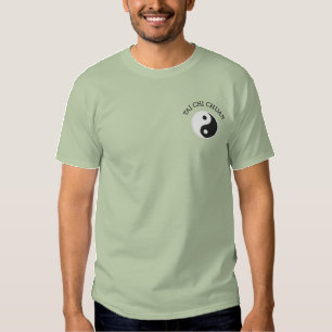 Camiseta Bordada Tai Chi T-Shirt
