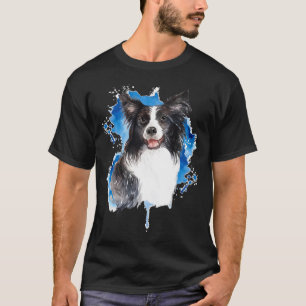 Camiseta Borde Collie Colorful Dog Lover