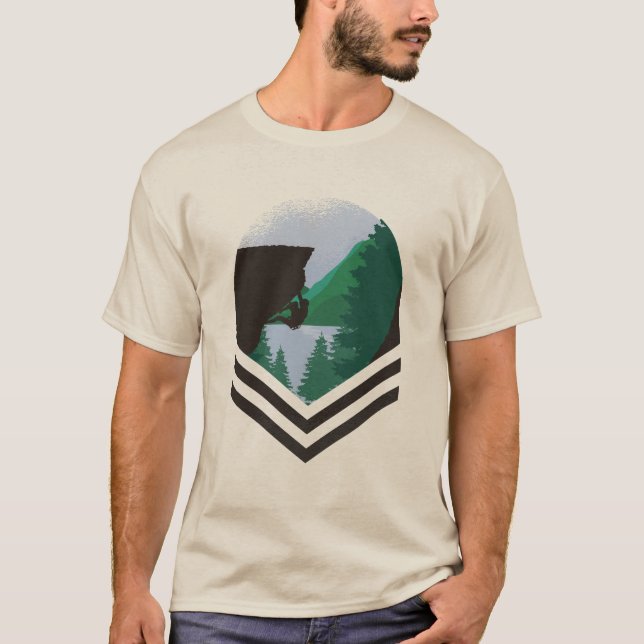 Camiseta Borde de la naturaleza (Anverso)