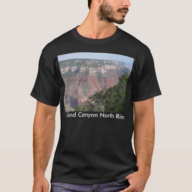 Camiseta Borde del norte del Gran Cañón (Anverso)