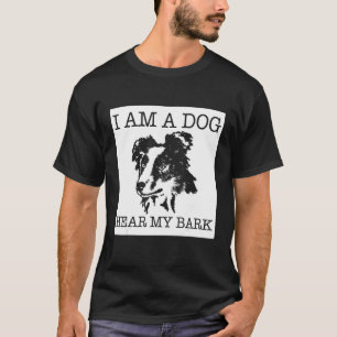 Camiseta Borde del perro Collie