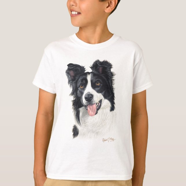 Camiseta Border collie (Anverso)