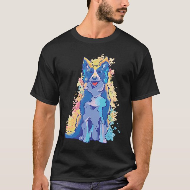 Camiseta Border Collie (Anverso)