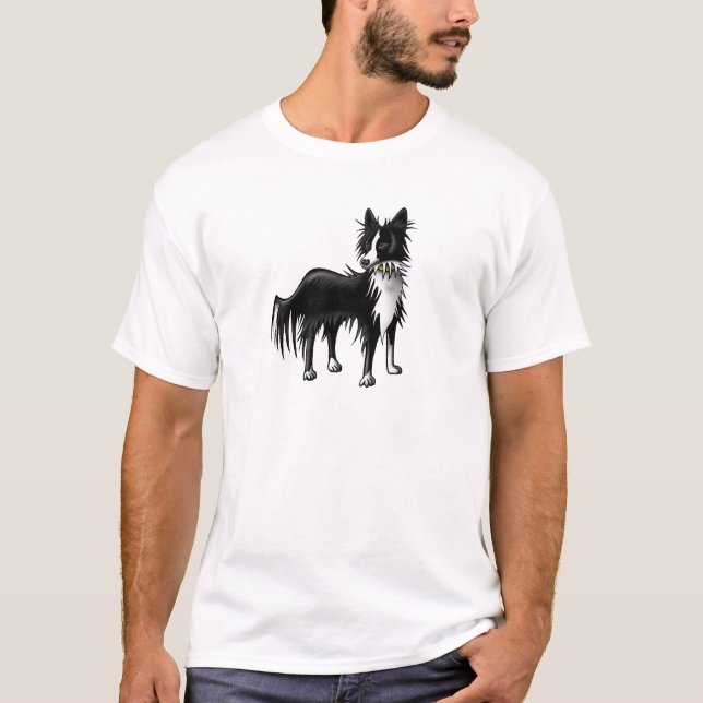 Camiseta Border collie (Anverso)
