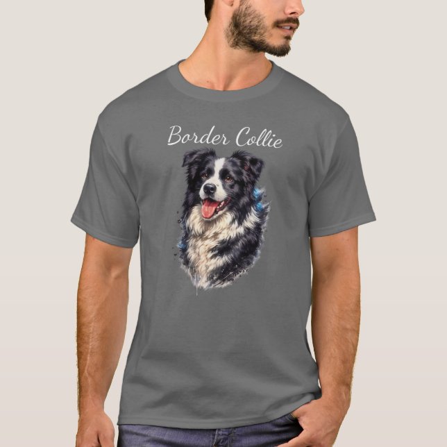 Camiseta Border Collie (Anverso)