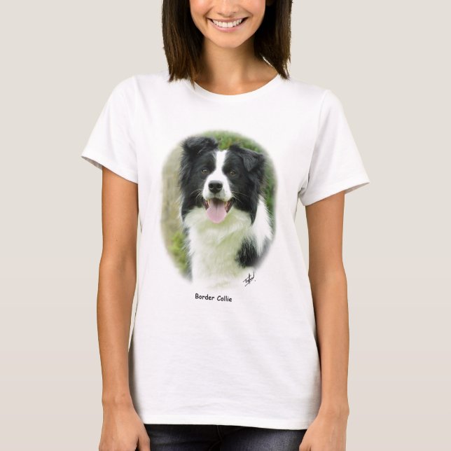 Camiseta Border collie 9A14D-19 (Anverso)