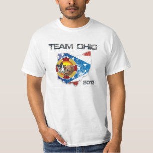Camiseta Border collie "Kirby" y todo el "Brady americano "