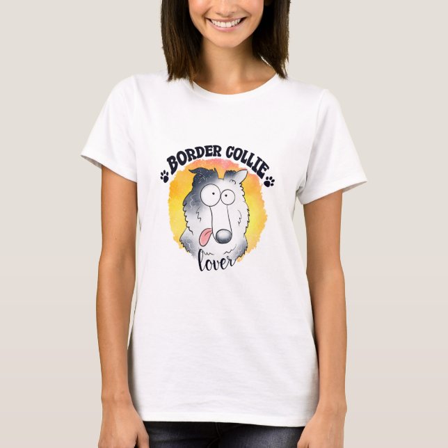 Camiseta Border Collie Lover (Anverso)