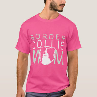 Camiseta Border Collie Mamá NickerStickers en Redbubble Rel
