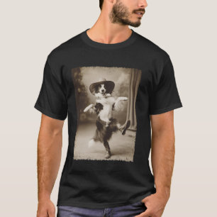 Camiseta Border Collie Perro Vaquero Tonto