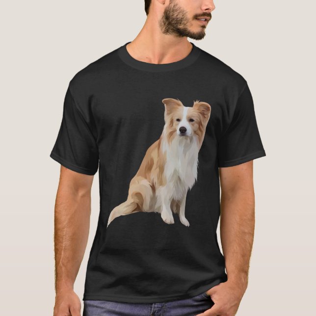 Camiseta Border Collie Red (Anverso)