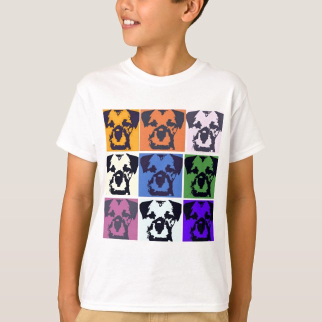 Camiseta Border Terrier  (Anverso)