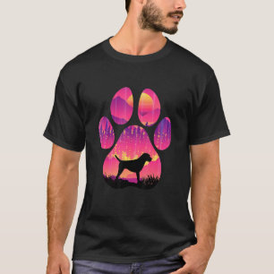 Camiseta Border Terrier Pata Mamá Papá Perro Mujeres Hombre