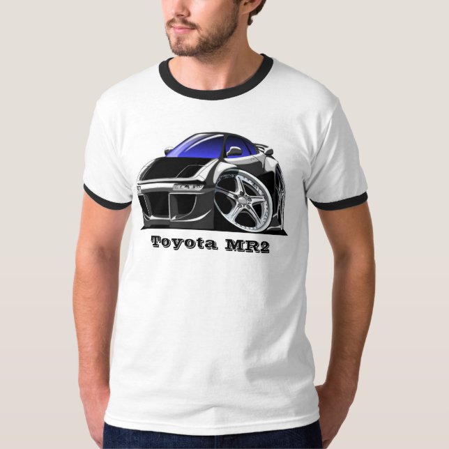 Camiseta bordercartoon, Toyota MR2 (Anverso)