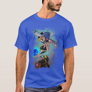 Camiseta Borderlands 2 Maya la familia Sirena Splatteree