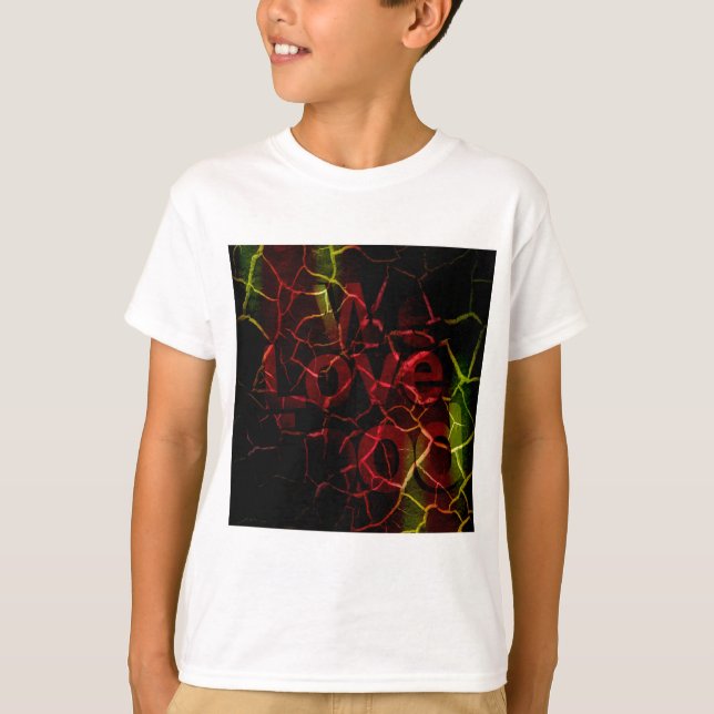 Camiseta Bordes fracturados, corazón fuerte: amor inquebran (Anverso)