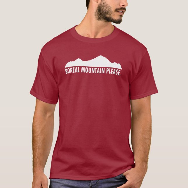 Camiseta Boreal Mountain California Please (Anverso)
