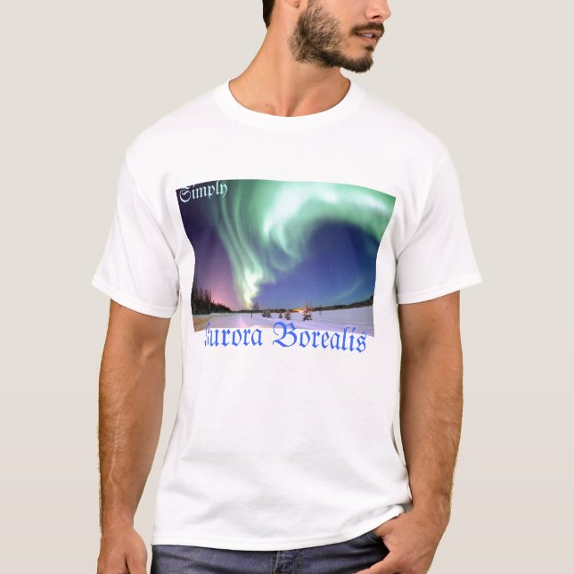 Camiseta Borealis de la aurora (Anverso)