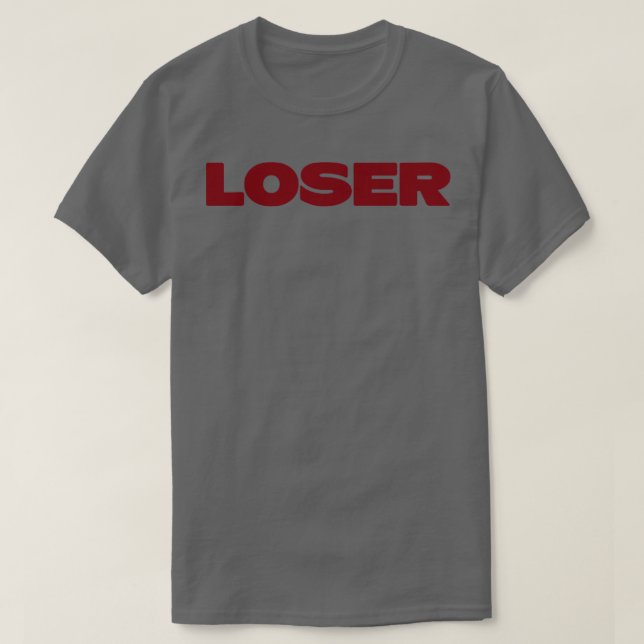 Camiseta Borgoña perdida (Diseño del anverso)