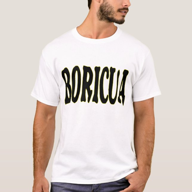 Camiseta boricua (Anverso)