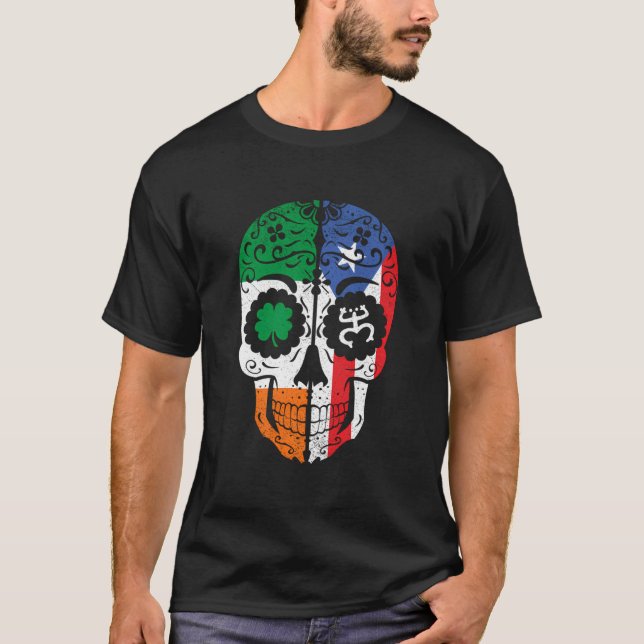 Camiseta Boricua, bandera de Puerto Rico (Anverso)