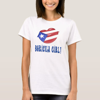 Camiseta Boricua Chica