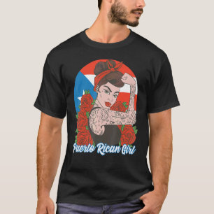 Camiseta Boricua Chica puertorriqueña
