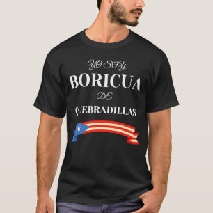 Camiseta Boricua De Quebradillas