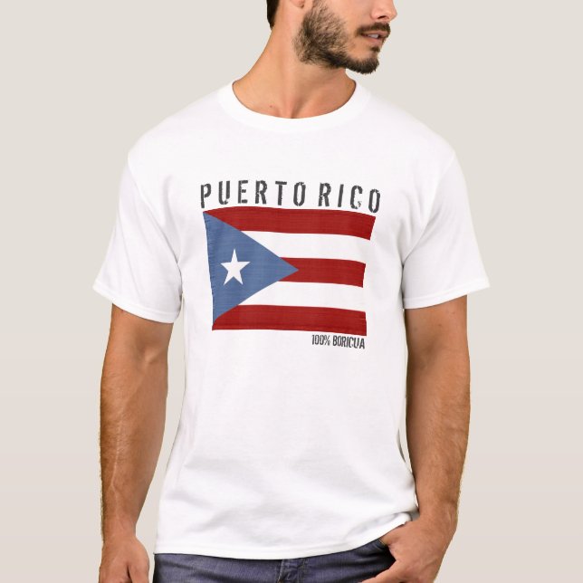 Camiseta Boricua, Puerto Rico (Anverso)