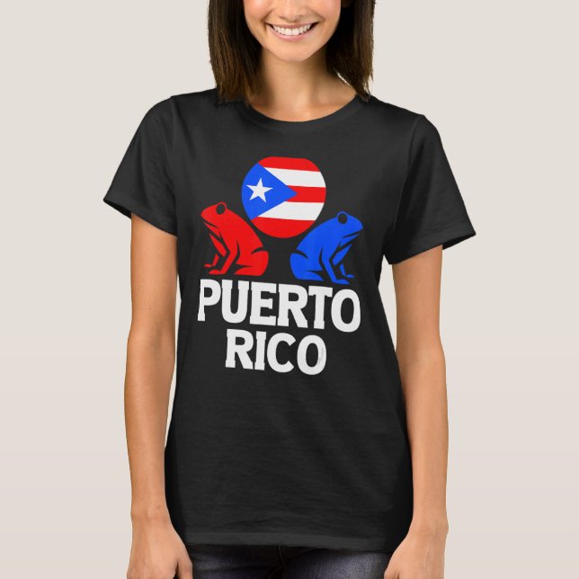 Camiseta Boricua puertorriqueña (Anverso)