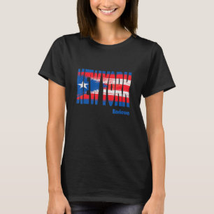 Camiseta Boricua Roots Puerto Rico Orgullo PR Nueva York Pu