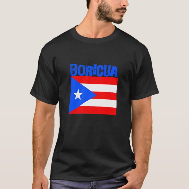 Camiseta Boricua Roots Puerto Rico Pride PR Souvenir Puerto (Anverso)