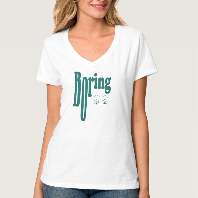 Camiseta Boring (Anverso)